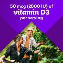 Vitafusion Vitamin D3 150 Gummies - Bone and Immune Support, Berry & Peach Flavor 6