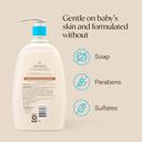 Aveeno Baby Daily Moisture Wash & Shampoo 33 fl.oz - Gently Cleanses & Nourishes with Oat Extract 8