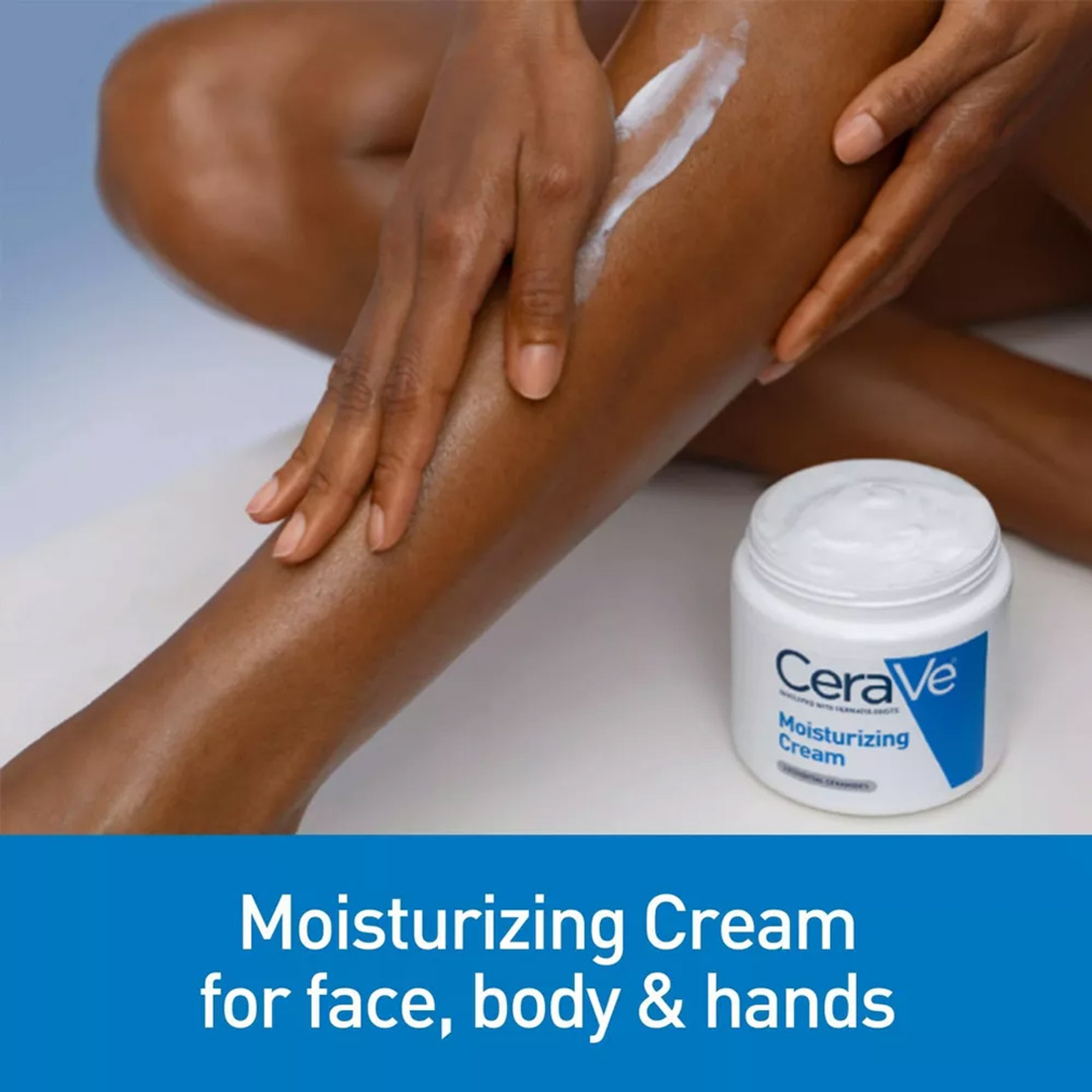 CeraVe Moisturizing Cream 12 oz - Body & Face Moisturizer for Normal to Dry Skin with Ceramides 2