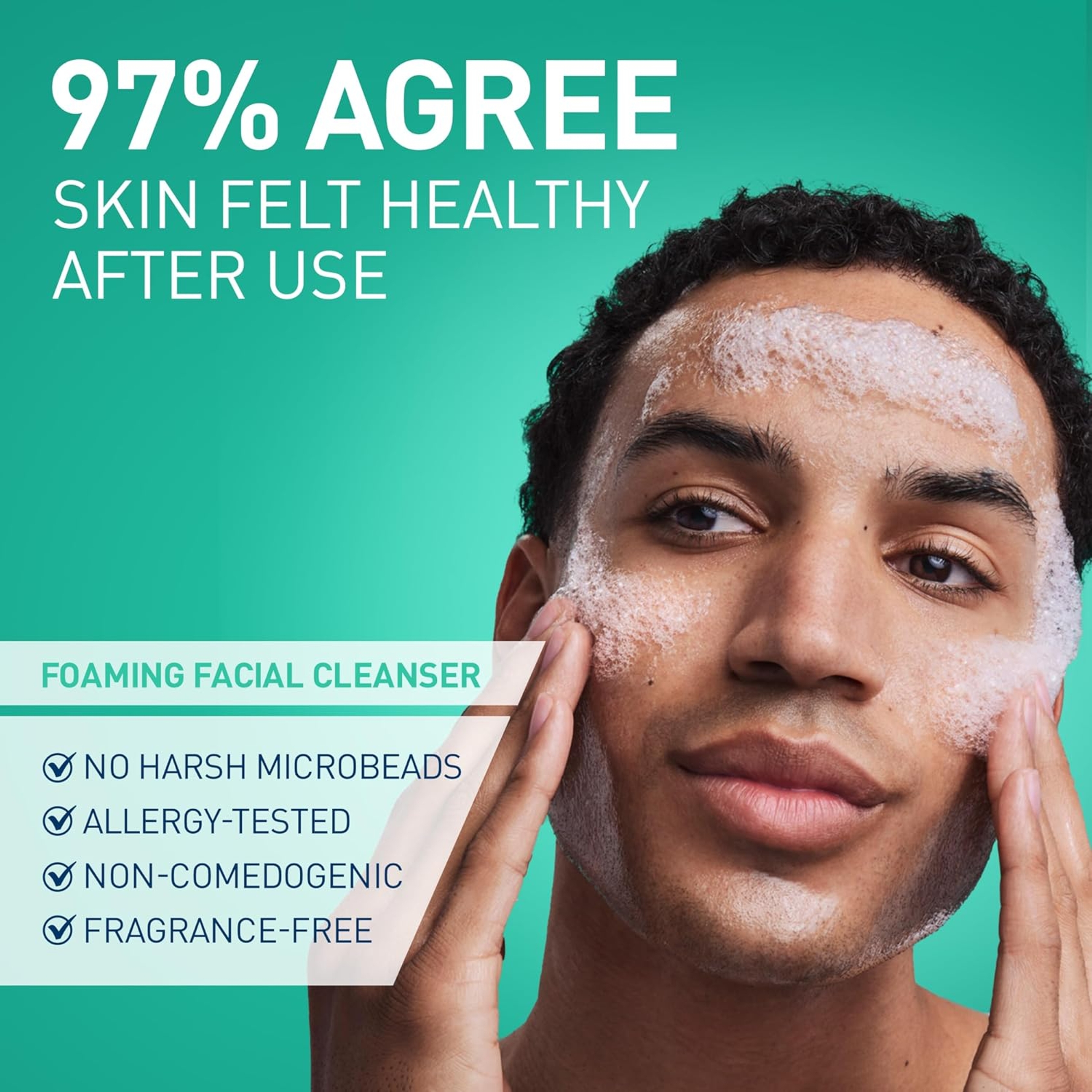 CeraVe Foaming Facial Cleanser, Daily Face Wash for Oily Skin, Hyaluronic Acid + Ceramides + Niacinamide, Fragrance Free, Non-Drying Oil Control Face Wash, 8 Fluid Ounces 4
