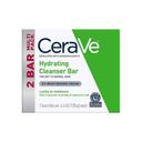 CeraVe Hydrating Cleanser Bar 4.5 oz (Pack of 2) - Soap-Free Body Wash & Facial Cleanser with Ceramides 1