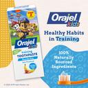 Orajel Kids Paw Patrol Fluoride-Free Training Toothpaste 1.5 oz - Natural Fruity Fun Flavor, for Babies & Toddlers Ages 0-3 2