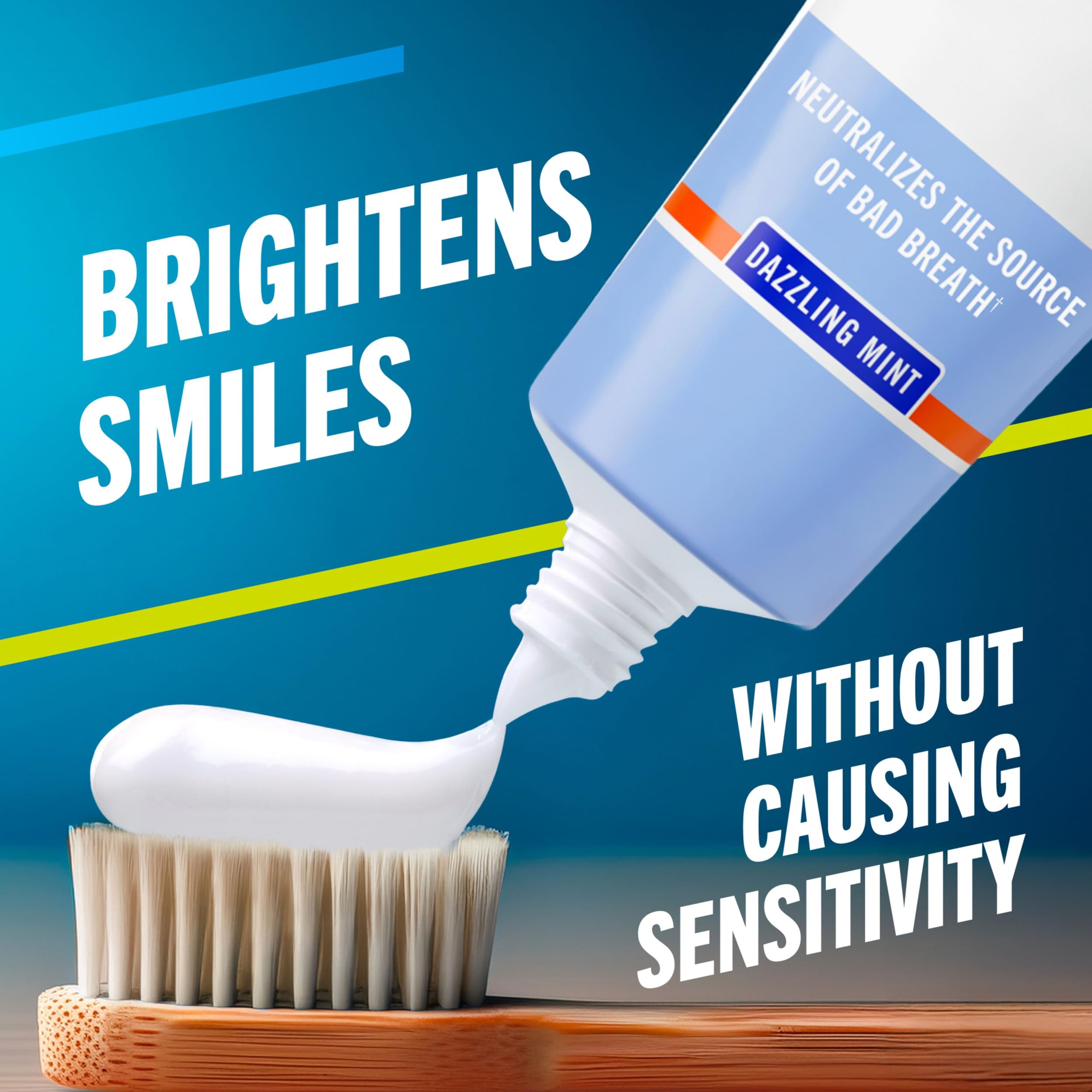 TheraBreath Whitening Toothpaste, Dazzling Mint, 4 oz - Gentle Peroxide-Free, Teeth Whitening After 1 Week 2