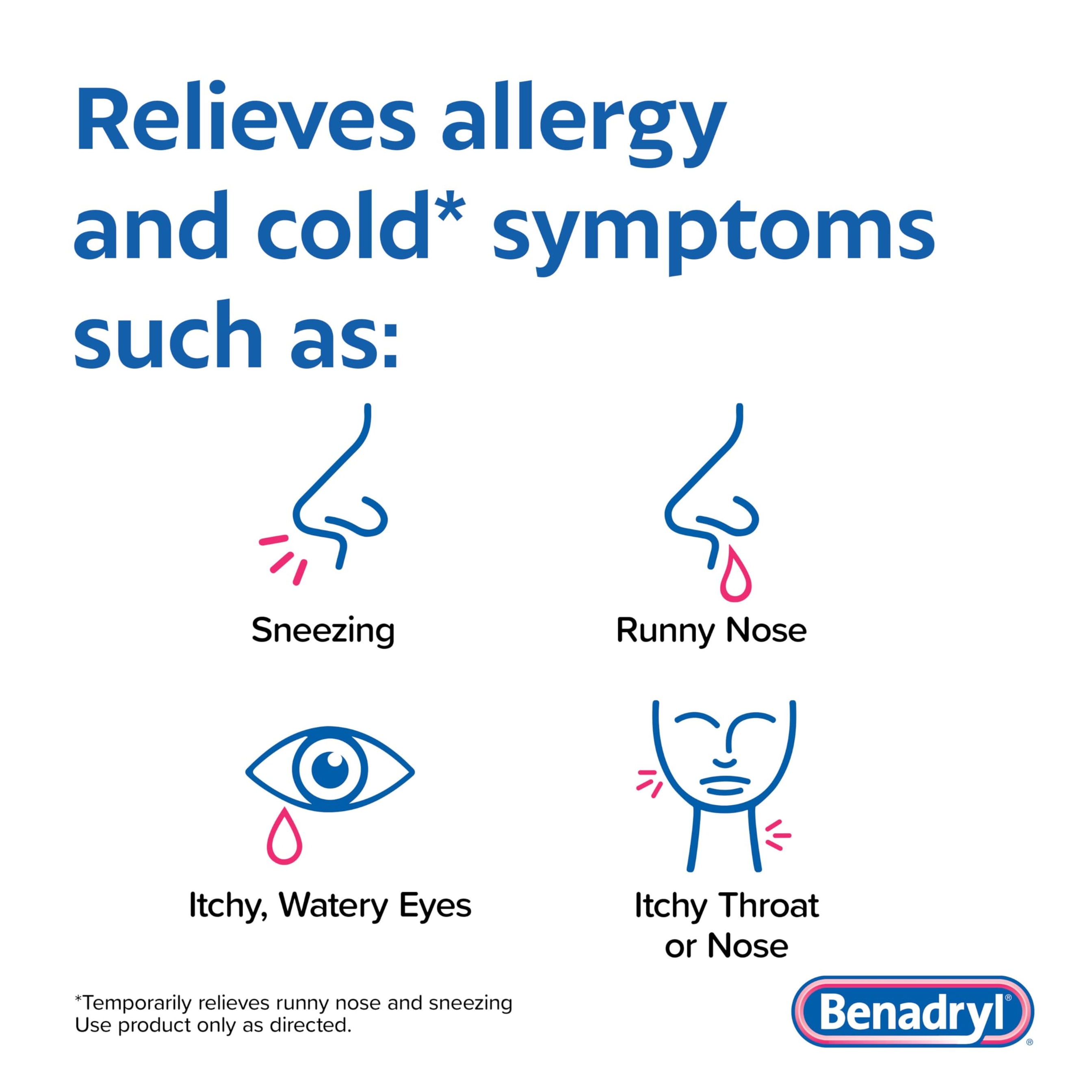 Benadryl Liqui-Gels Allergy Medicine 48 Count - Dye-Free Liquid Gel Capsules with 25mg of Diphenhydramine HCl 4