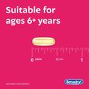 Benadryl Liqui-Gels Allergy Medicine 24 Count - Dye-Free Liquid Gel Capsules with 25mg of Diphenhydramine HCl 6