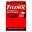 Tylenol Extra Strength Acetaminophen Caplets, 500 mg, Pain Relief & Fever Reducer for Headache, Backache, Toothache, Menstrual Cramps & Pain, Travel-Friendly Packaging, 2-Caplet Pouches, 50 Count 1
