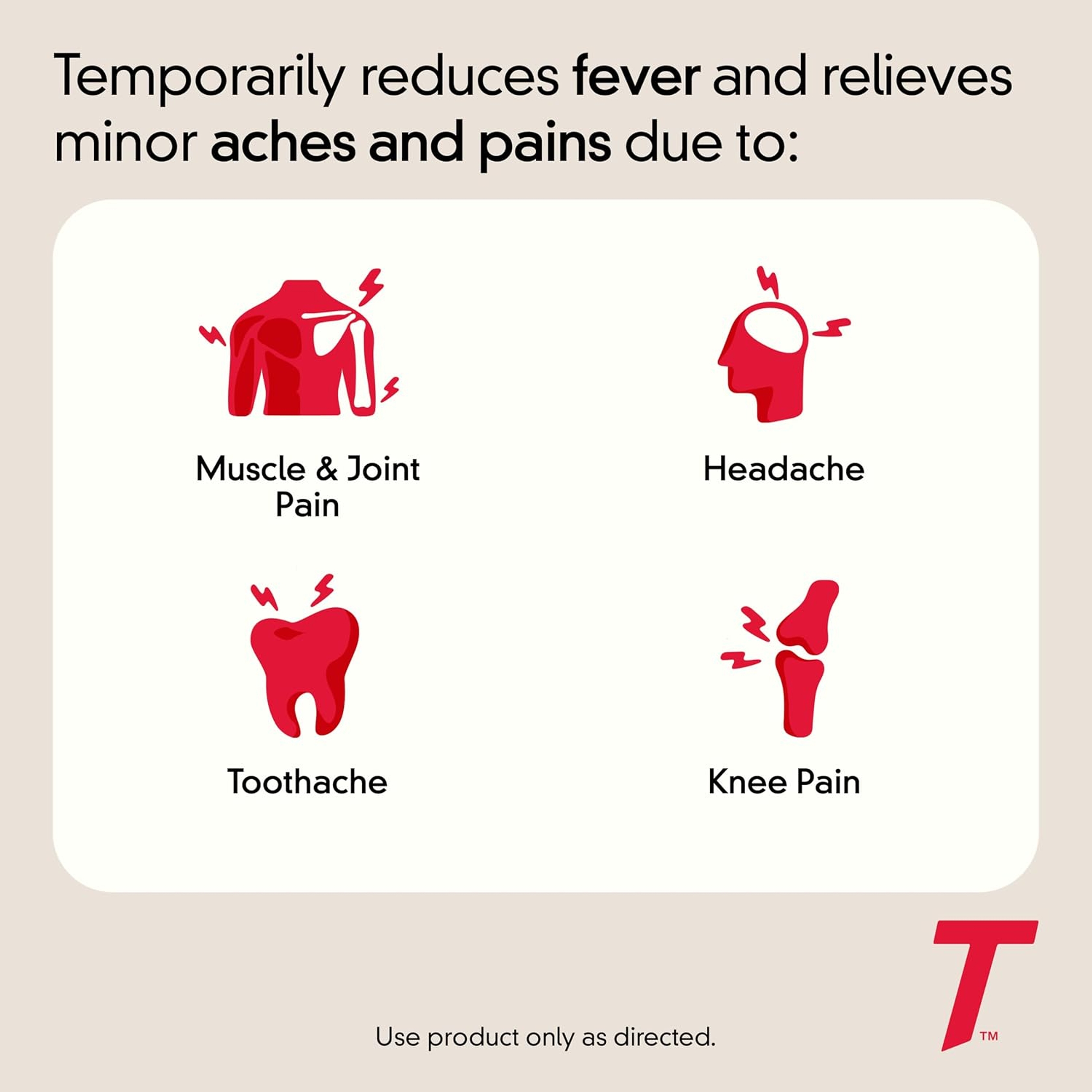 Tylenol Extra Strength Acetaminophen Caplets, 500 mg, Pain Relief & Fever Reducer for Headache, Backache, Toothache, Menstrual Cramps & Pain, Travel-Friendly Packaging, 2-Caplet Pouches, 50 Count 2