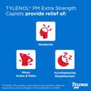 Tylenol PM Extra Strength Nighttime Pain Relief and Sleep Aid Caplets, Fast, Strong, Diphenhydramine HCl, Acetaminophen, Non‑Habit Forming, 150 Count Size 2