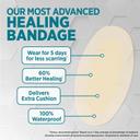 Band-Aid Pro Heal Adhesive Bandages 5 Day Protect, Blister, 6 Count - Waterproof, Extra Cushion for Blister Protection 3