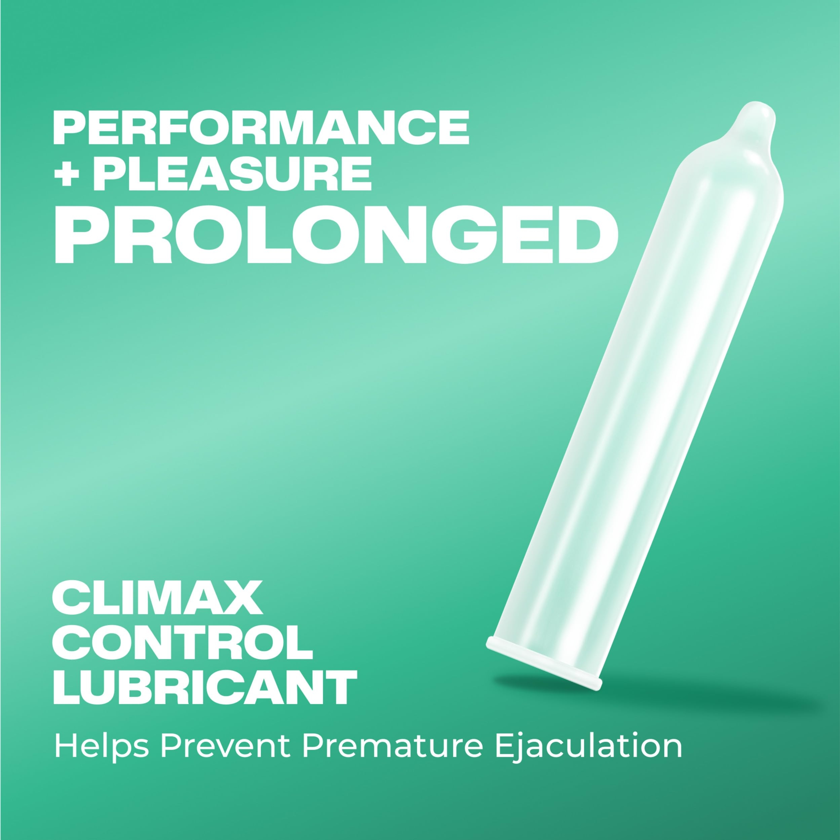 Trojan Extended Pleasure Condoms 12 Count - Climax Control Lubricated Latex Condoms 3