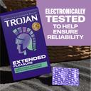 Trojan Extended Pleasure Condoms 12 Count - Climax Control Lubricated Latex Condoms 7