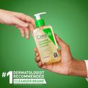 CeraVe Hydrating Foaming Oil Cleanser 16 fl.oz - Double-Cleansing Efficacy Removes Makeup for Dry to Very Dry Skin 3