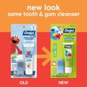 Orajel Baby Elmo Tooth & Gum Cleanser, 1 Finger brush + 1 Toothpaste 1 oz - Fluoride-Free, for Babies Age 0+ 2