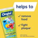 Orajel Baby Elmo Tooth & Gum Cleanser, 1 Finger brush + 1 Toothpaste 1 oz - Fluoride-Free, for Babies Age 0+ 3