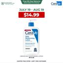 CeraVe Daily Moisturizing Lotion 16 fl.oz - Body Lotion & Face Moisturizer for Normal to Dry Skin with HA & Ceramides 1