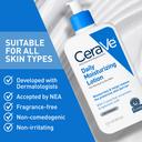 CeraVe Daily Moisturizing Lotion 16 fl.oz - Body Lotion & Face Moisturizer for Normal to Dry Skin with HA & Ceramides 6