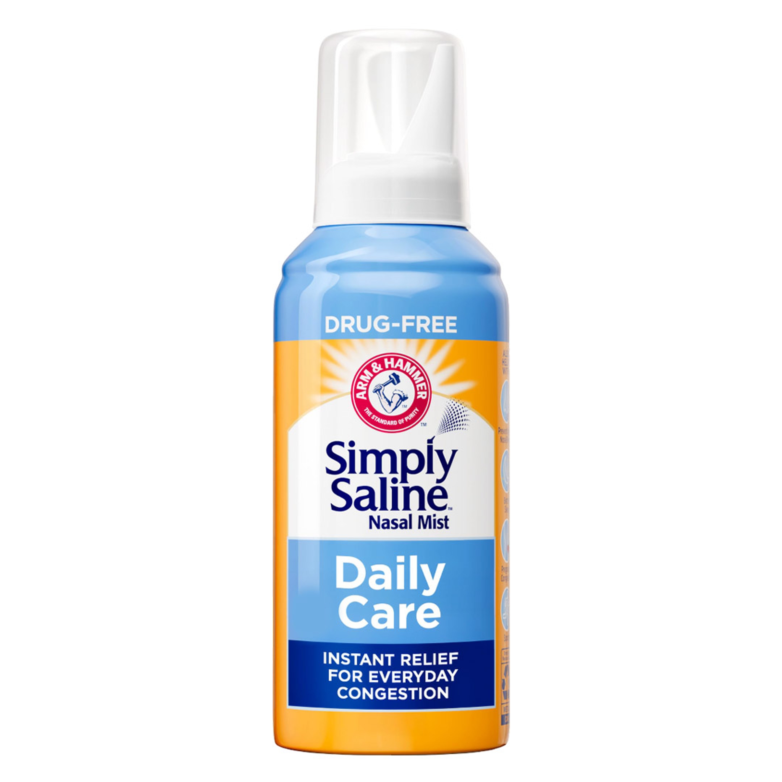 Arm & Hammer Simply Saline Nasal Care Daily Mist 4.5 oz - Instant Relief for Every Day Congestion 1