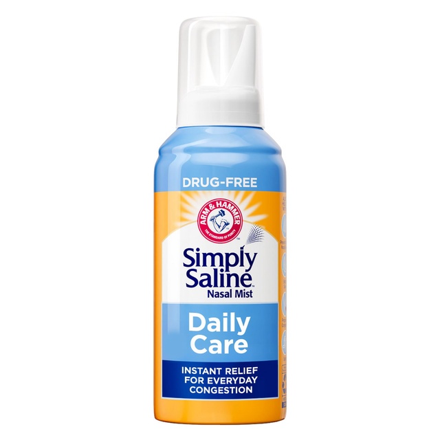 Arm & Hammer Simply Saline Nasal Care Daily Mist 4.5 oz - Instant Relief for Every Day Congestion