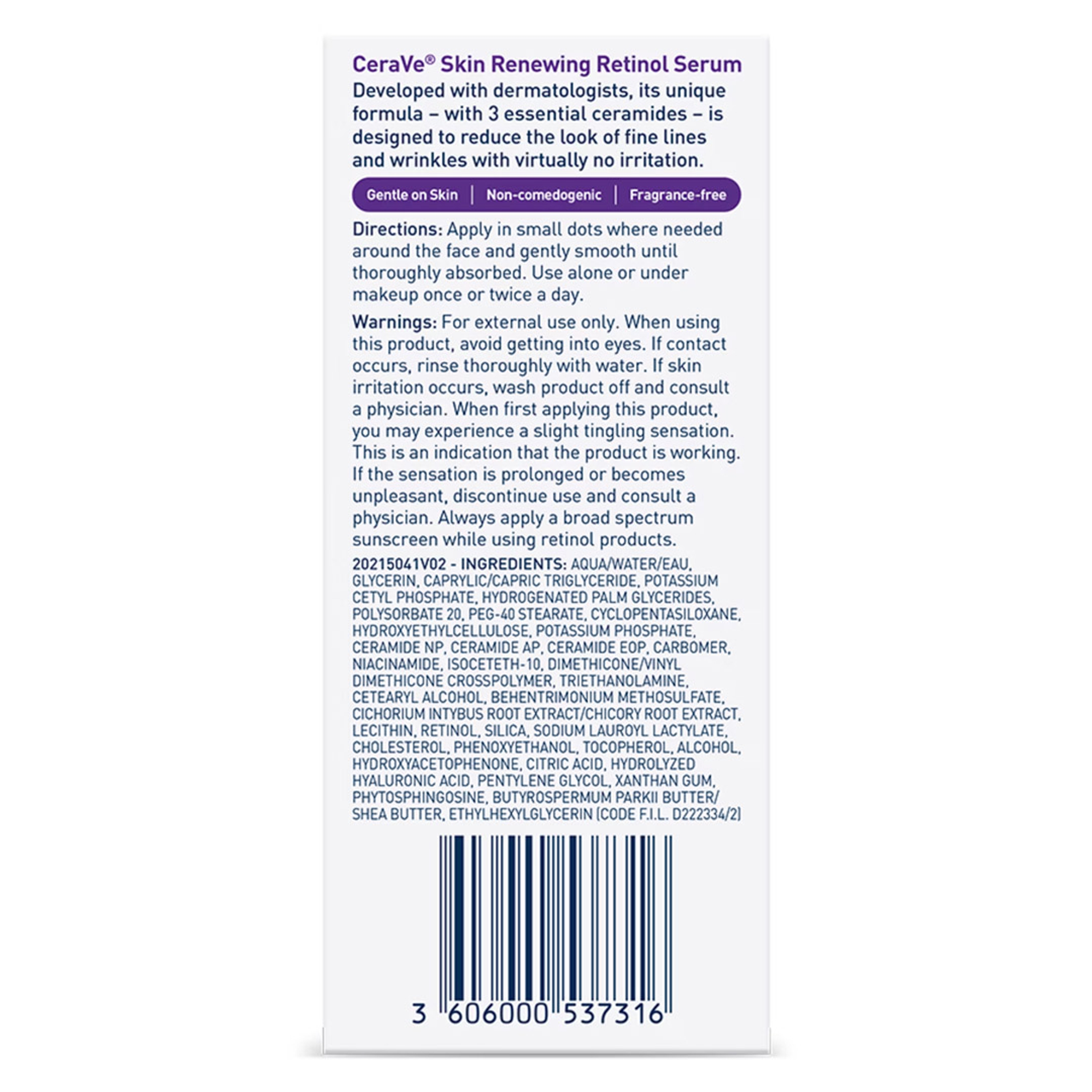 CeraVe Skin Renewing Retinol Serum 1 fl.oz - Anti-Aging Serum Helps Improve Skin Texture & Radiance 10