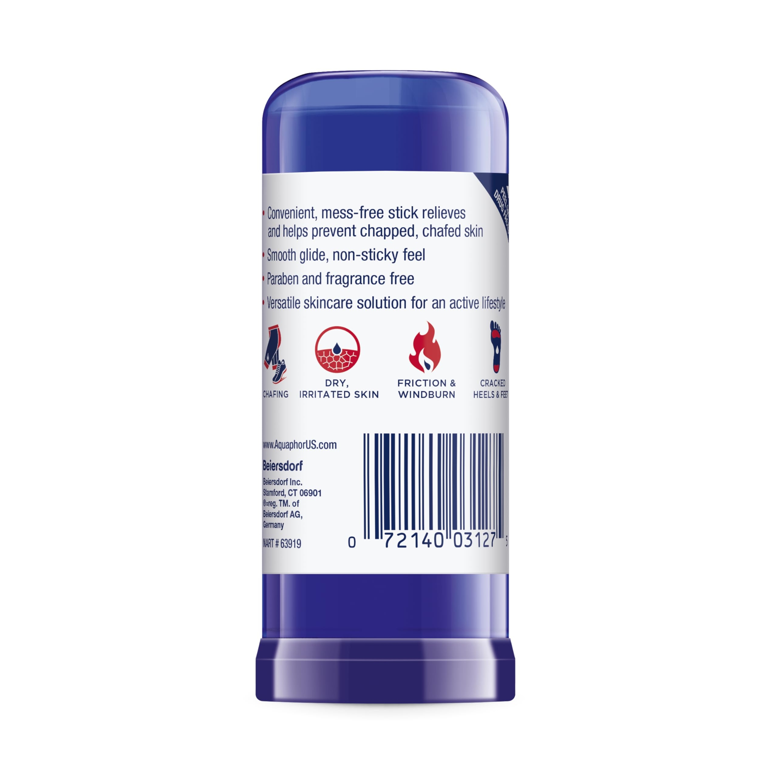 Aquaphor Healing Balm Stick, Skin Protectant with Avocado Oil and Shea Butter, 0.65 Oz Stick 41