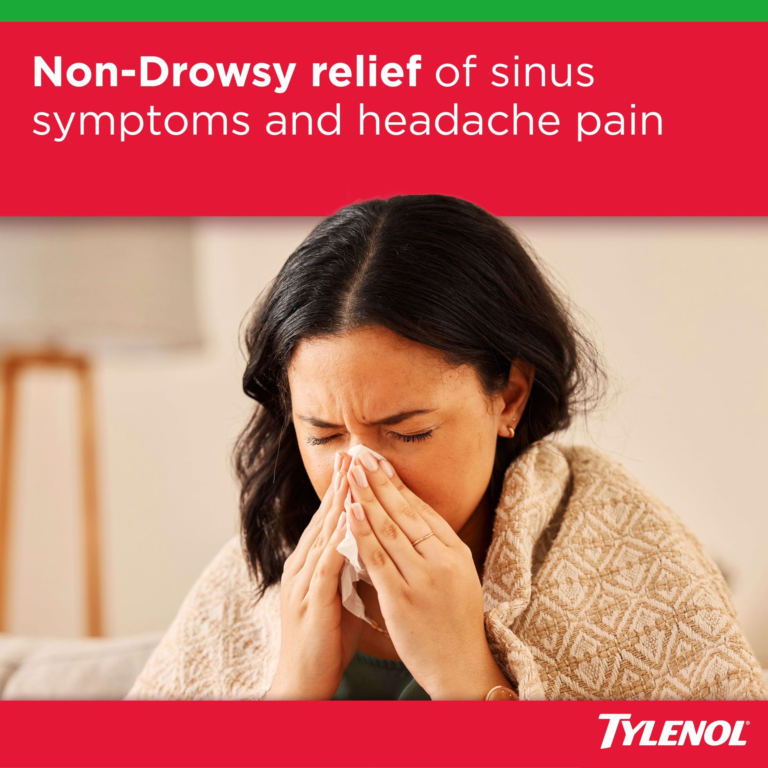 Tylenol Sinus Severe Daytime Caplets 24 Count - Acetaminophen, Pain Reliever, Fever Reducer & Nasal Decongestant 3