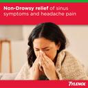 Tylenol Sinus Severe Daytime Caplets 24 Count - Acetaminophen, Pain Reliever, Fever Reducer & Nasal Decongestant 3
