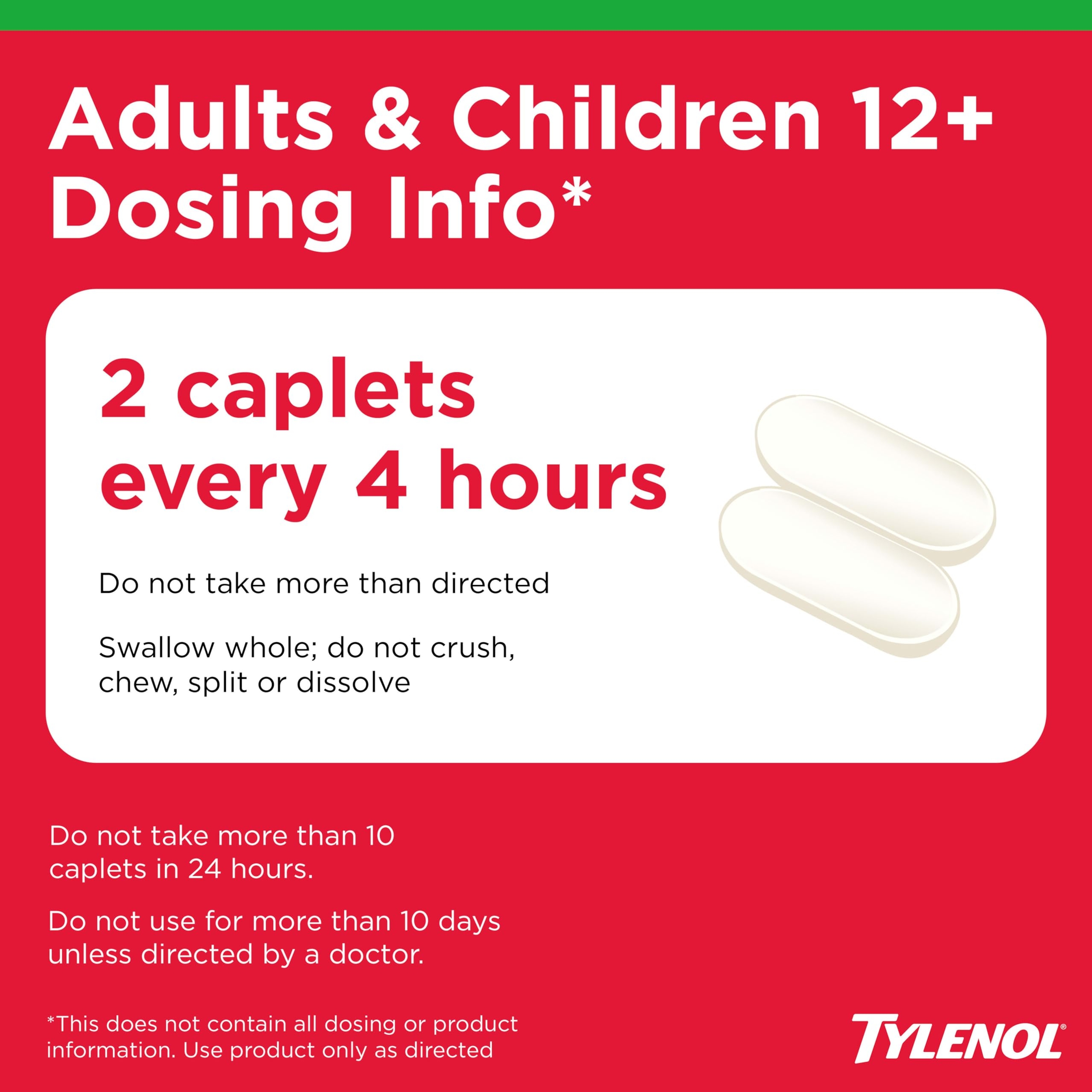 Tylenol Sinus Severe Daytime Caplets 24 Count - Acetaminophen, Pain Reliever, Fever Reducer & Nasal Decongestant 5