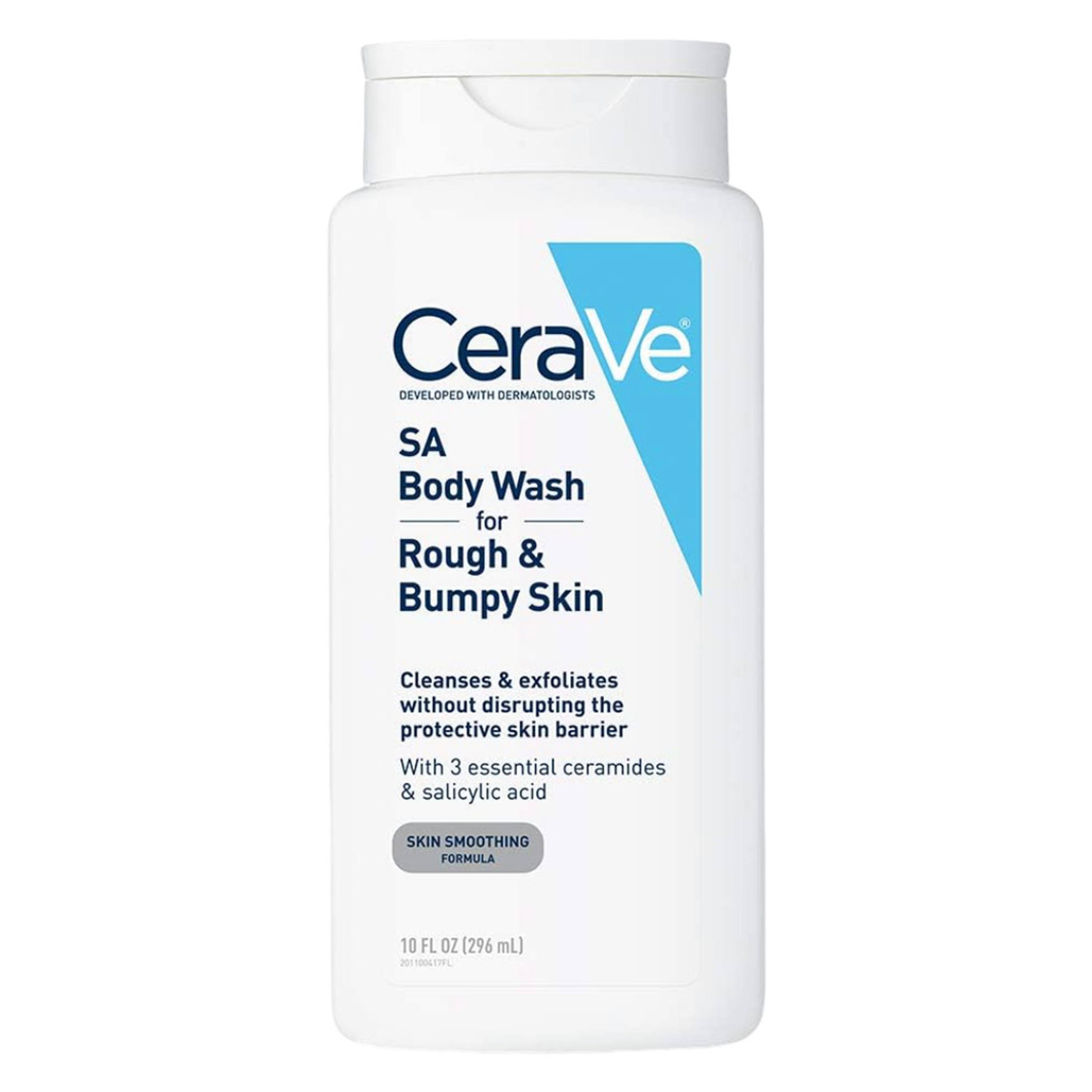 CeraVe SA Body Wash for Rough & Bumpy Skin 10 fl.oz - Cleanses & Exfoliates Without Disrupting The Protective Skin Barrier 1