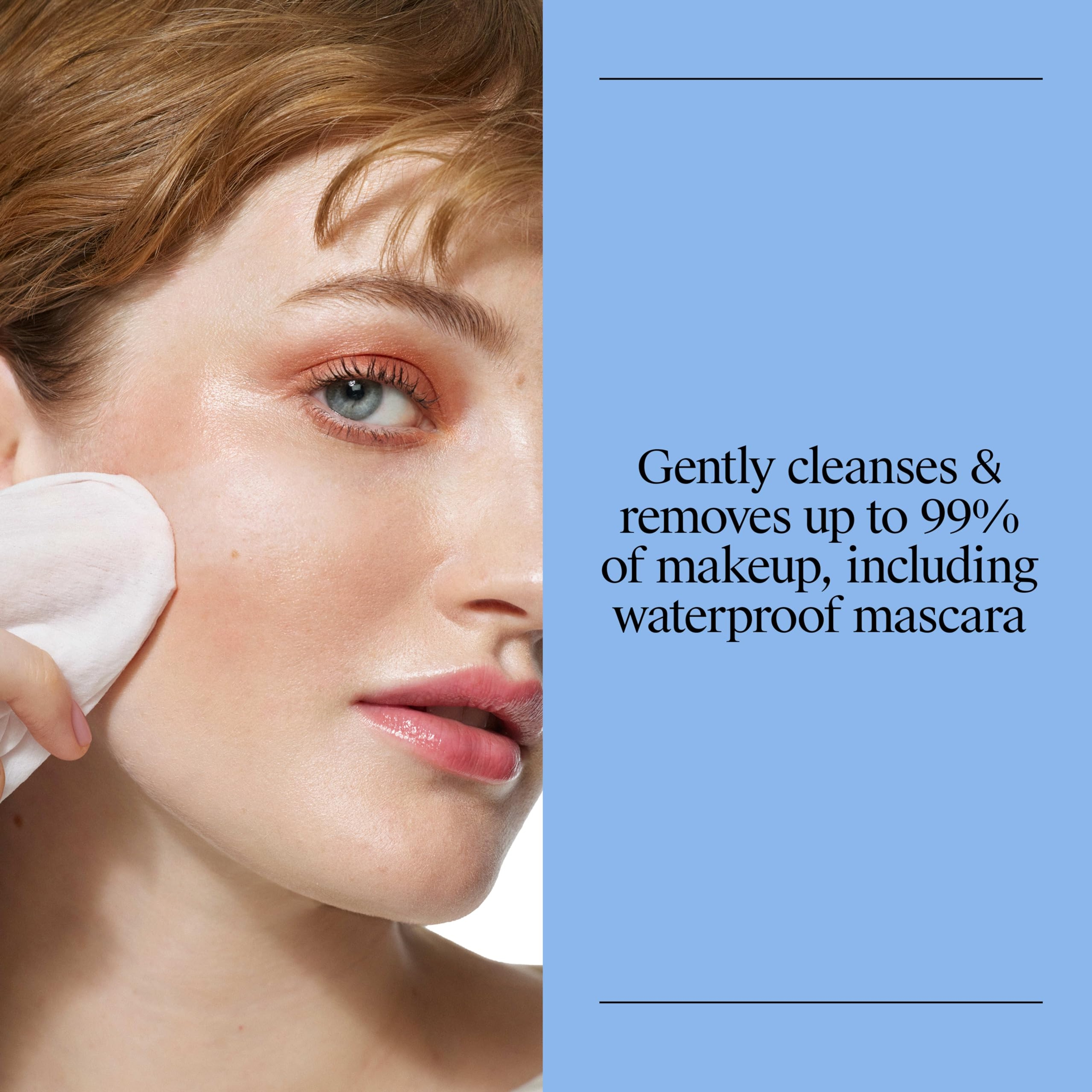 Neutrogena Makeup Remover Cleansing Towelette Singles 20 Count - Gently Remove Dirt, Oil & Makeup 3
