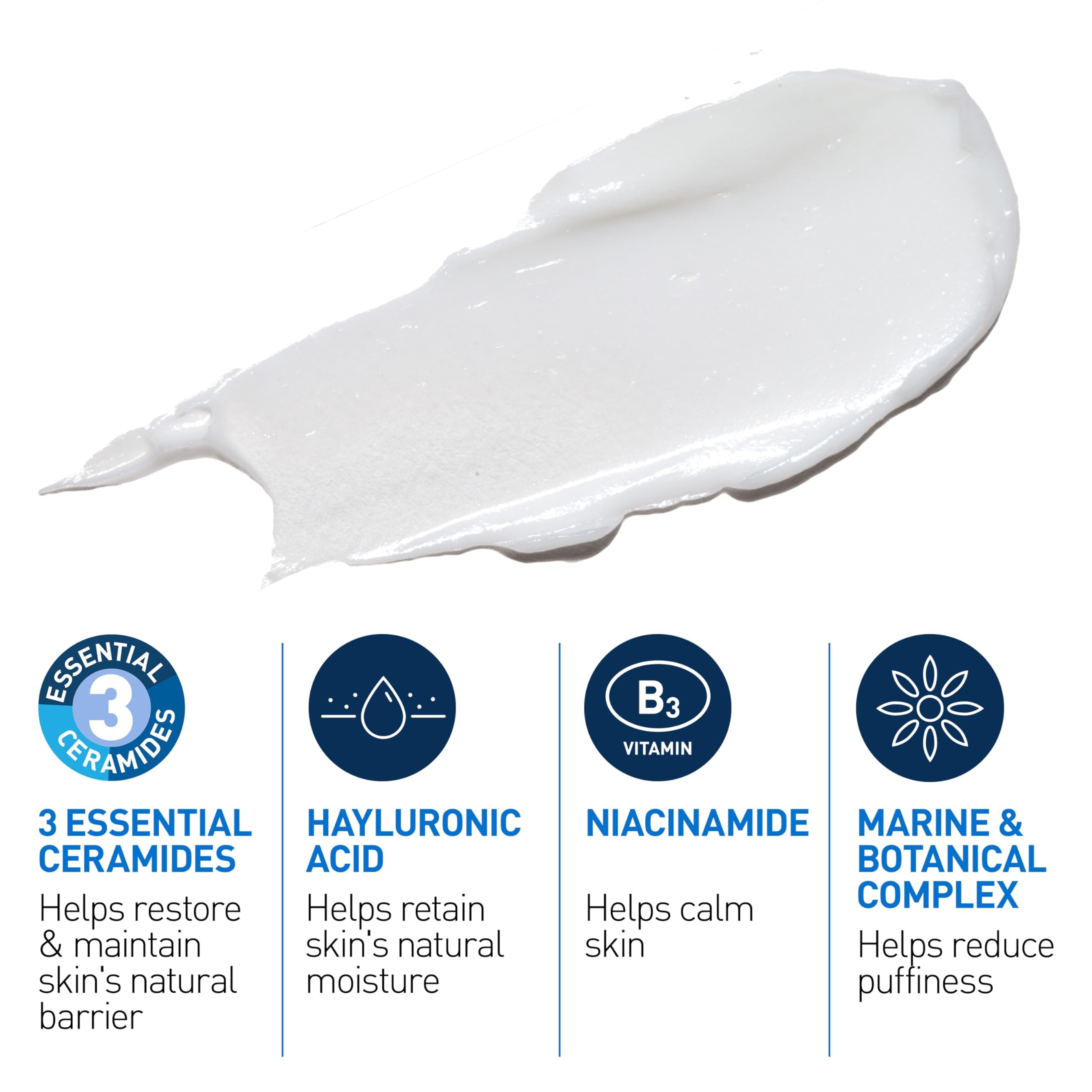 CeraVe Eye Repair Cream, Under Eye Cream For Puffiness And Bags Under Eyes, Hyaluronic Acid + Niacinamide + Marine Botanical Complex, Oil Free & Opthalmologist Tested 3