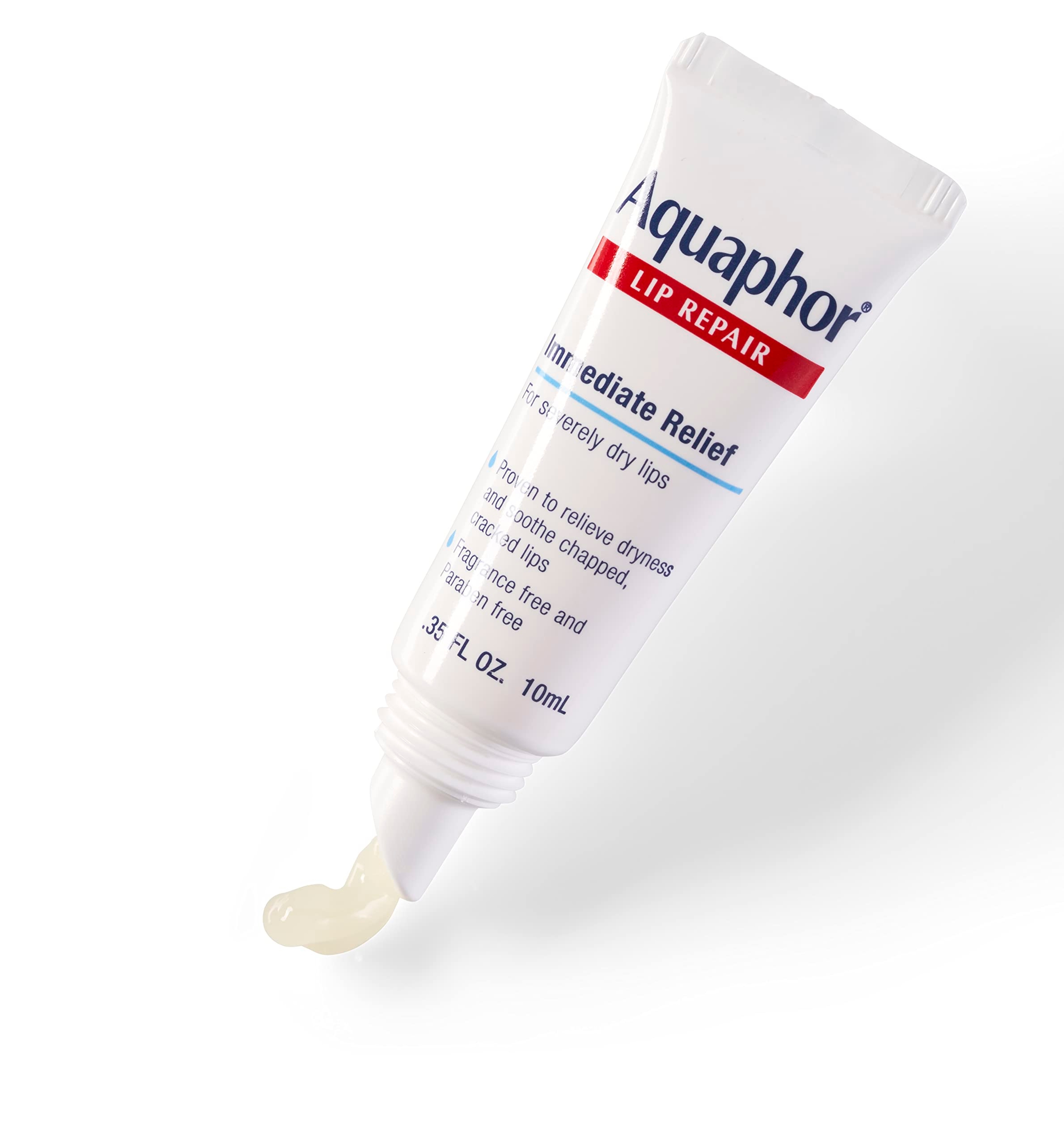 Aquaphor Lip Repair Ointment 0.35 fl.oz (Pack of 2) - Long-Lasting Moisture to Soothe Dry Chapped Lips 5