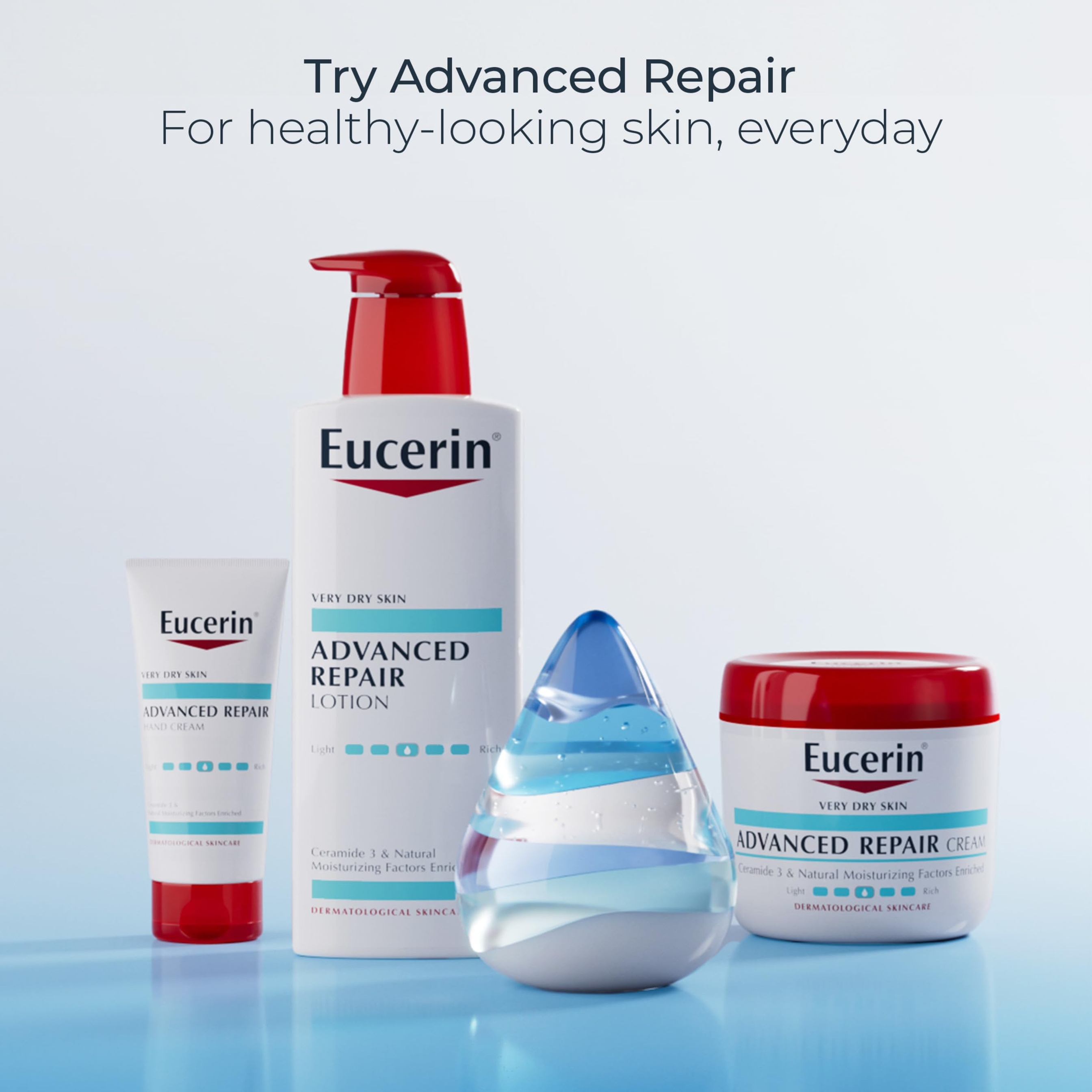 Eucerin Advanced Repair Lotion 16.9 fl.oz - Fragrance Free Body Moisturizer for Dry to Very Dry Skin 11