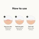 Mighty Patch Hero Cosmetics Original Patch 36 Count - Nighttime Hydrocolloid Acne Pimple Patches 6