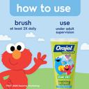 Orajel Kids Elmo Fluoride-Free Training Toothpaste 1.5 oz - Natural Berry Fruity Flavor, for Infants and Babies Ages 0-3 7