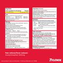 Tylenol Rapid Release Extra Strength Gelcaps, Acetaminophen 500 mg per Gel, Laser Drilled Holes Allow Fast, Strong Pain Relief, Fever Reducer, Gentle on Stomach, 100 Count Size 8