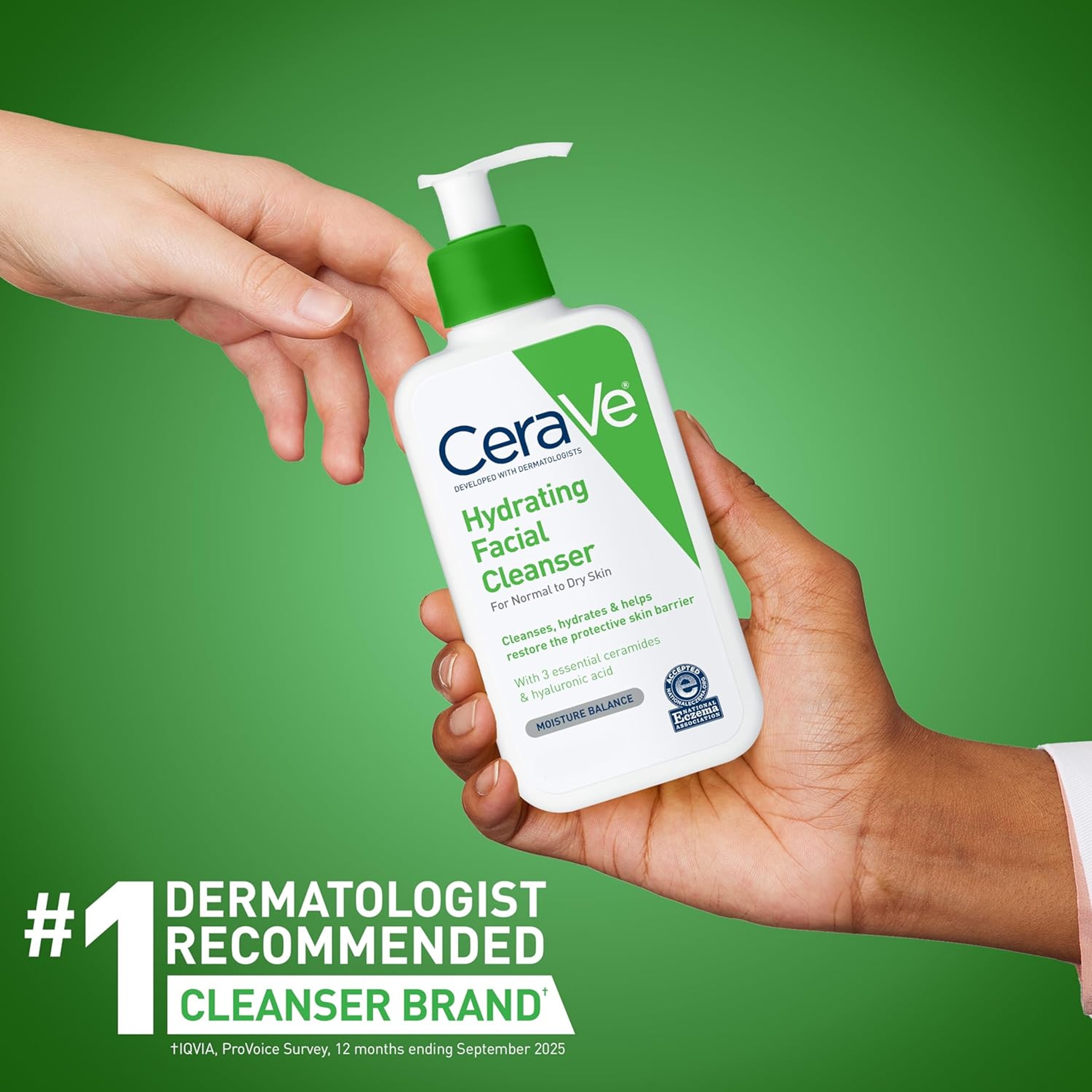 CeraVe Hydrating Facial Cleanser 3 fl.oz - Daily Face Wash Helps Hydrate Normal to Dry Skin 5