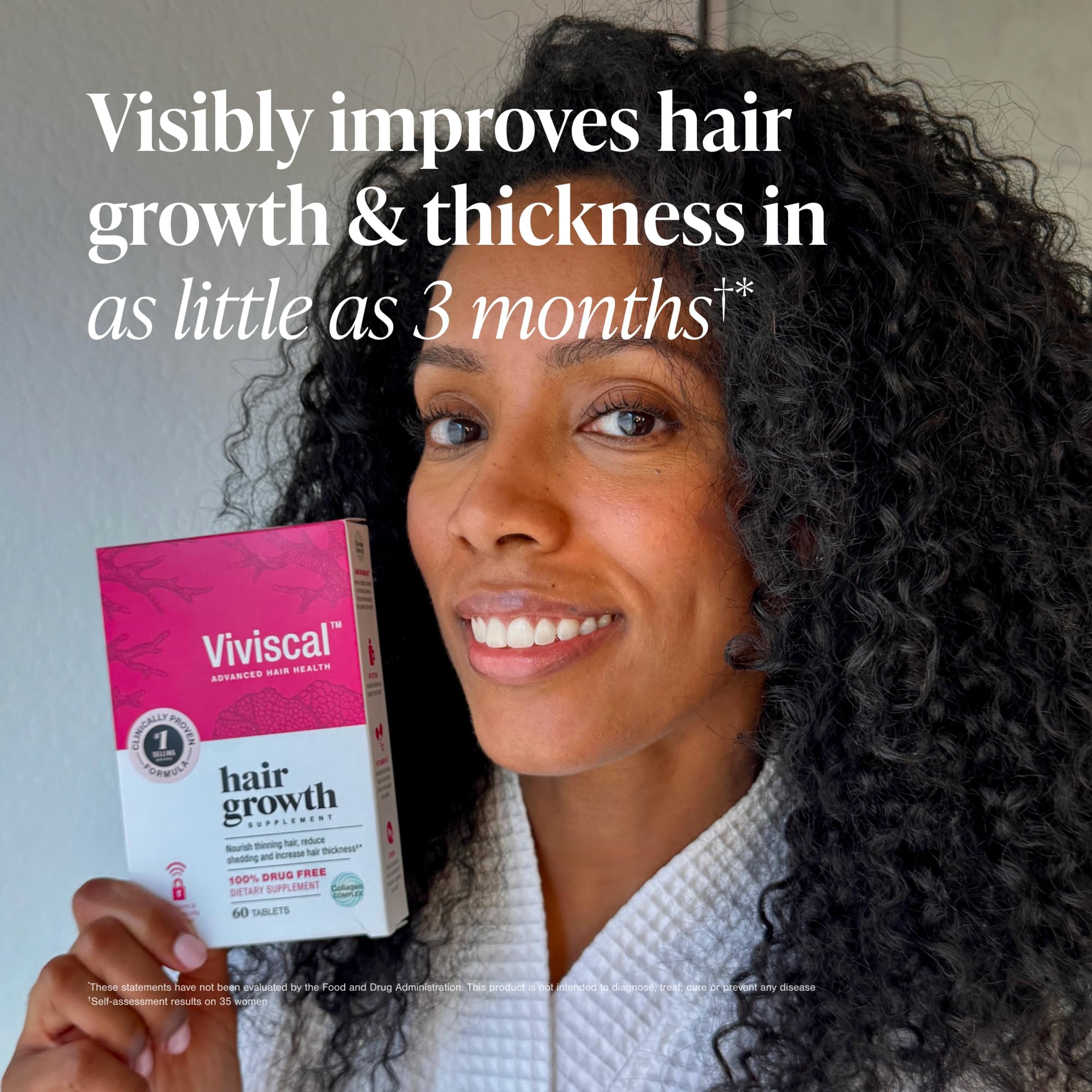 Viviscal Hair Growth Supplement 60 Tablets - for Thicker & Fuller Hair, Nourishes Thinning & Loss 7