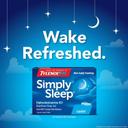 Tylenol Simply Sleep Nighttime Sleep Aid Caplets, 25 mg Diphenhydramine HCl, Non-Habit Forming Sleep Aid for Adults, 100 Count 2