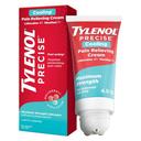 Tylenol Precise Cream, Cooling Sensation Pain Relief, Roll‑On, Lidocaine 4%, Menthol 1%, Targeted Maximum OTC Strength Combination for Back, Muscle and Joint, Numbing Cream Rollerball Applicator, 4 oz 1