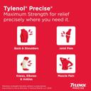 Tylenol Precise Cream, Cooling Sensation Pain Relief, Roll‑On, Lidocaine 4%, Menthol 1%, Targeted Maximum OTC Strength Combination for Back, Muscle and Joint, Numbing Cream Rollerball Applicator, 4 oz 2