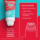 Tylenol Precise Cream, Cooling Sensation Pain Relief, Roll‑On, Lidocaine 4%, Menthol 1%, Targeted Maximum OTC Strength Combination for Back, Muscle and Joint, Numbing Cream Rollerball Applicator, 4 oz 4