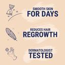 Nair Hair Remover Face Cream 2 oz - Moisturizing Formula Hair Remover with Sweet Almond Oil 5