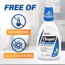 Orajel Mouth Sores Antiseptic Rinse 16 oz - Soothing Mint Flavor, Provides Pain Relief, Promotes Healing 5