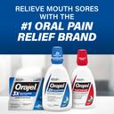 Orajel Mouth Sores Antiseptic Rinse 16 oz - Soothing Mint Flavor, Provides Pain Relief, Promotes Healing 8