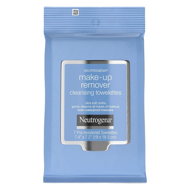 Neutrogena Makeup Remover Cleansing Towelettes, 7 Count - Gently Cleanse Skin
