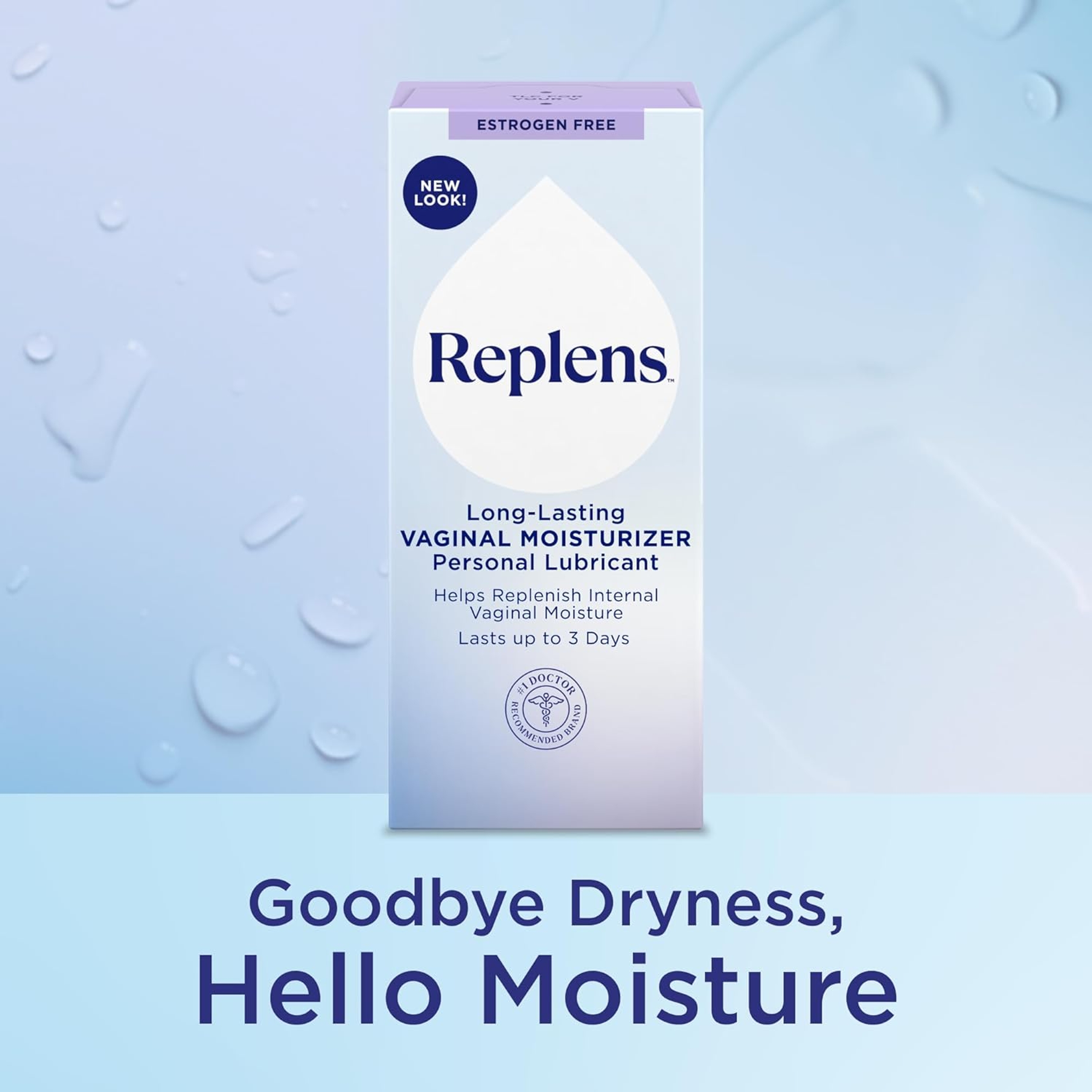 Replens Long-Lasting Feminine Moisturizer 8 Pre-Filled Applicators - Relieves Vaginal Dryness for Up to 3 Days 3