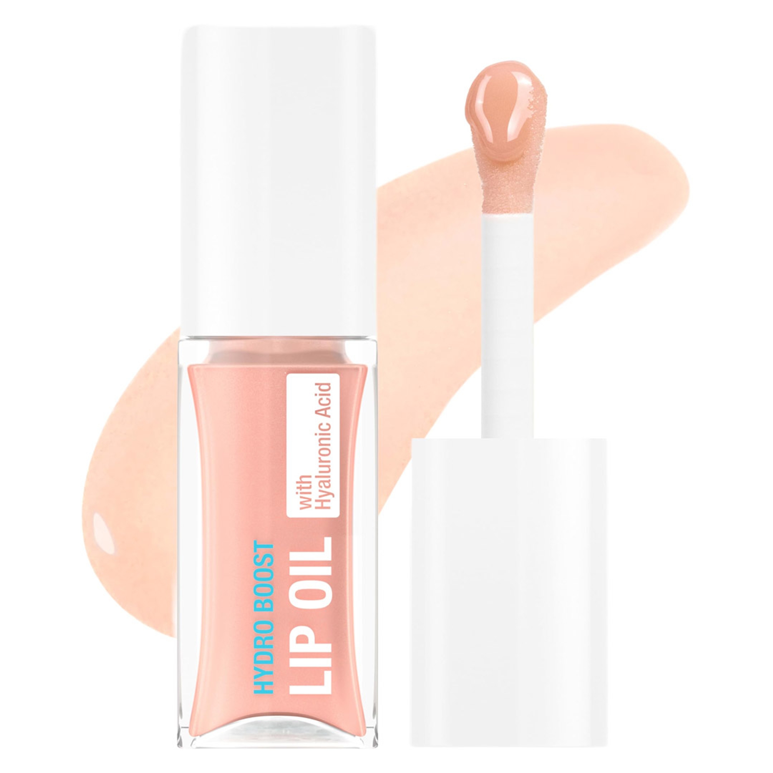Neutrogena Hydro Boost Lip Oil, Light Pink, 0.2 fl.oz - Hydrates & Nourishes, Mirror-Like Shine for Fuller-Looking Lips 1