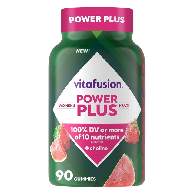 Vitafusion Power Plus Women's Multivitamin 90 Gummies - Strawberry & Watermelon Flavor — Out of stock