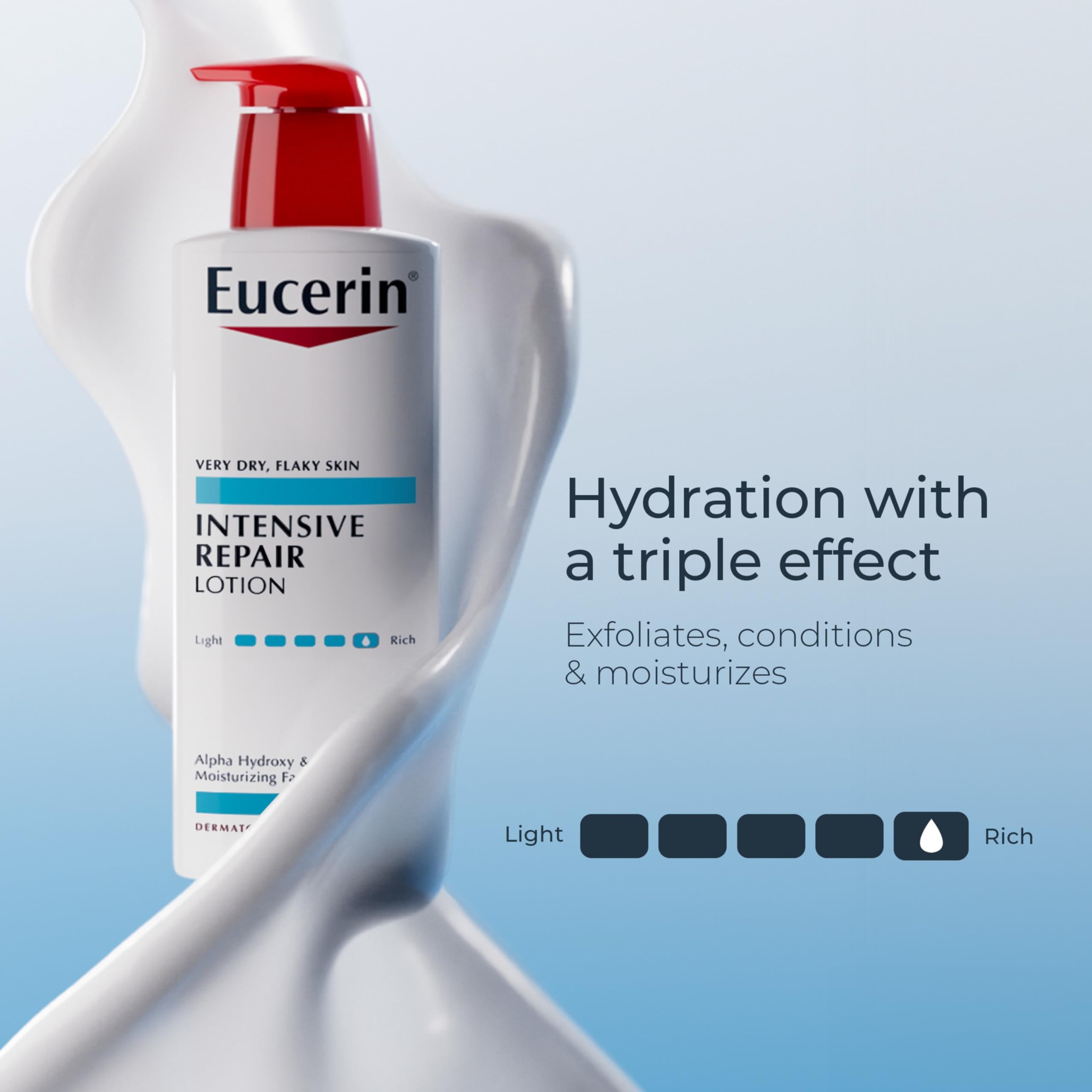 Eucerin Intensive Repair Lotion 16.9 fl.oz - Urea Enriched Body Moisturizer for Dry, Flaky Skin 4