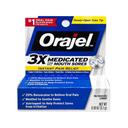 Orajel 3X Mouth Sores Medicated Pain Relief Gel 0.18 oz - Immediate Pain Relief, Protects Mouth Sores from Irritation 1